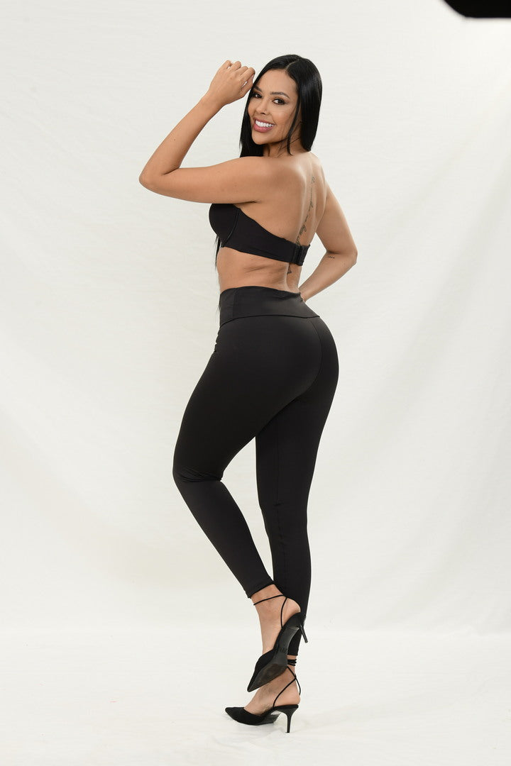 Midweight Daily Leggings in Black- Pocket/No Pocket - Grace and Lace