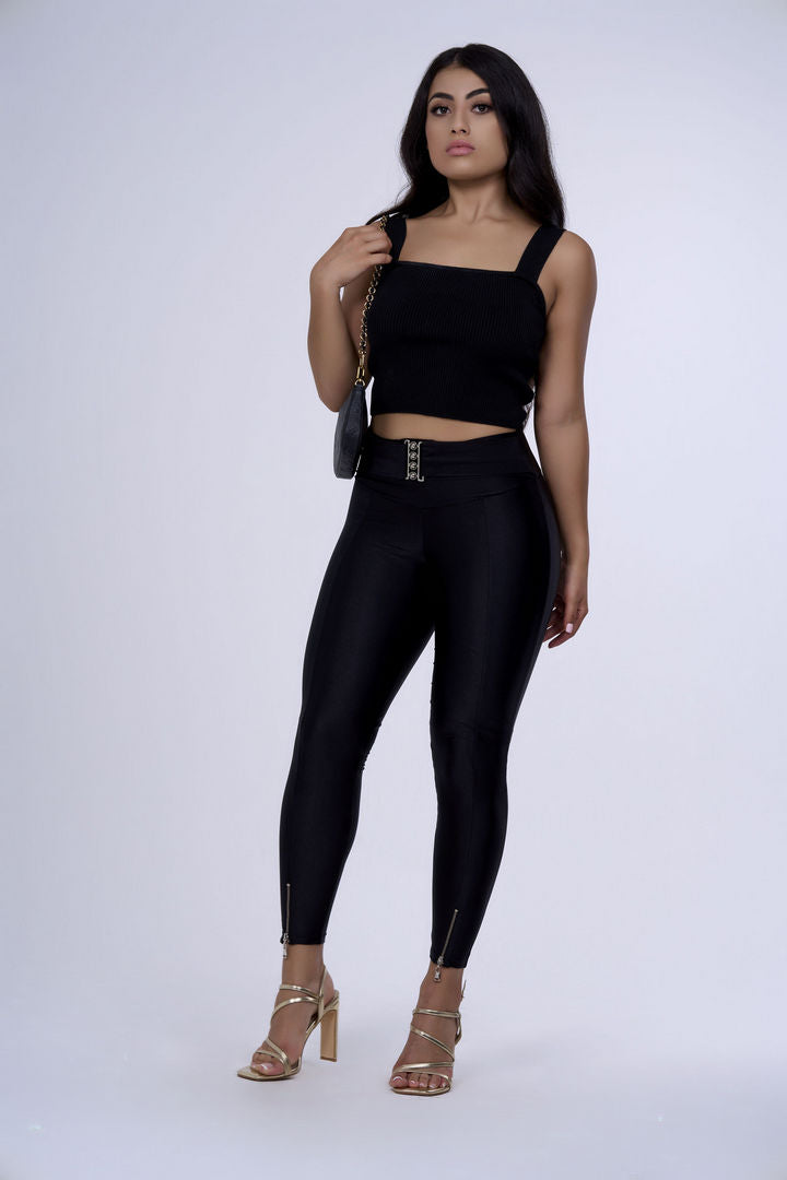 Legging Booty Lifted With Belt- 1279