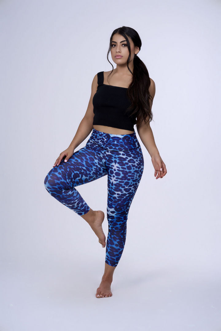 Legging Fitness & Everyday BLUE PRINT