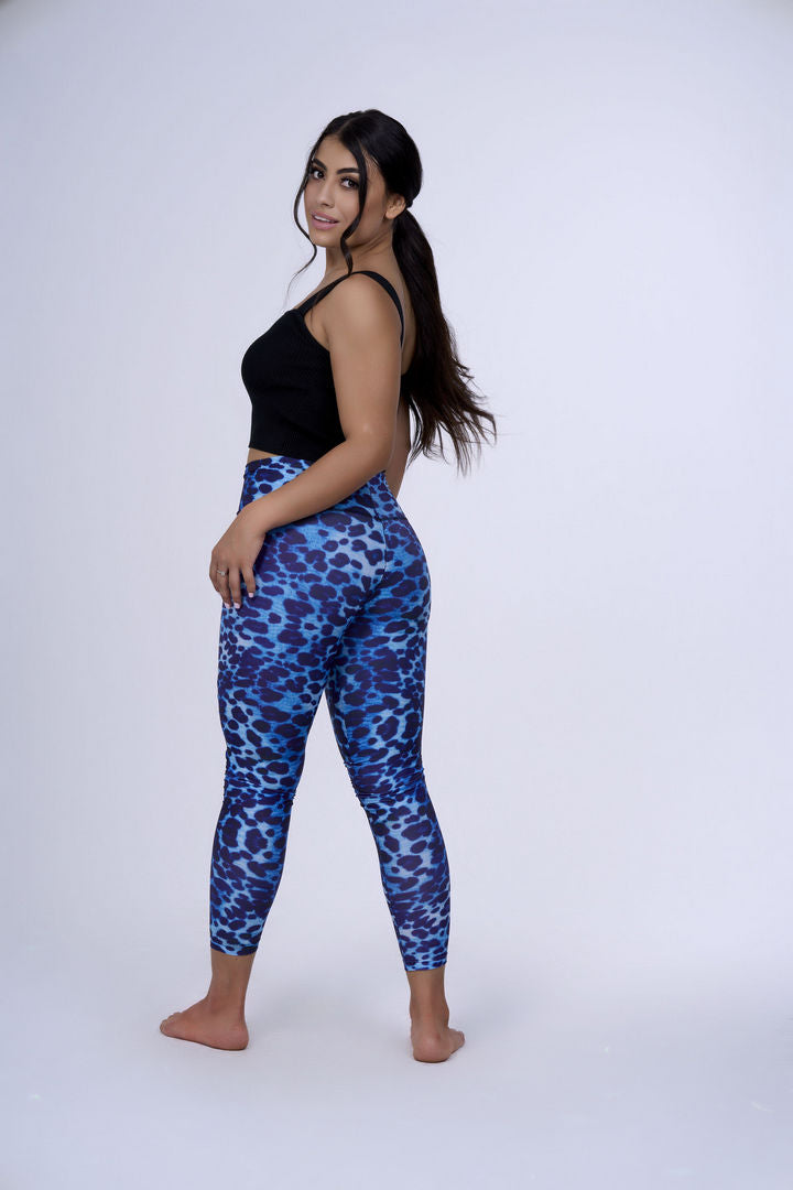 Legging Fitness & Everyday BLUE PRINT