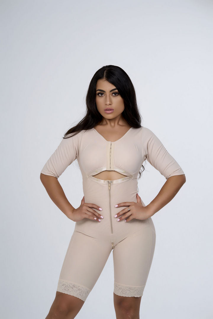Full body Fajas with Bra and Sleeves